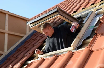 Pose de fenêtres de toit Velux à Bermering